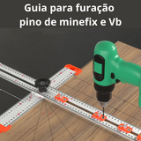 Guia multifuncional para furação de pino VB ou Minefix