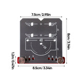 Kit furação de dobradiças 35 mm com broca limitadora